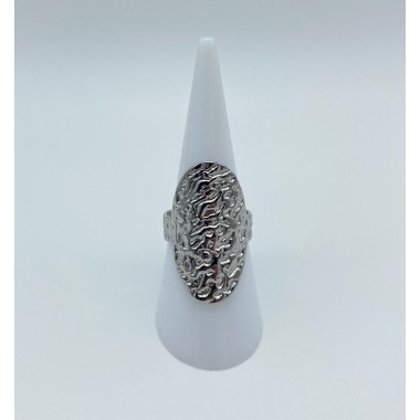 SILVER FORGED RING